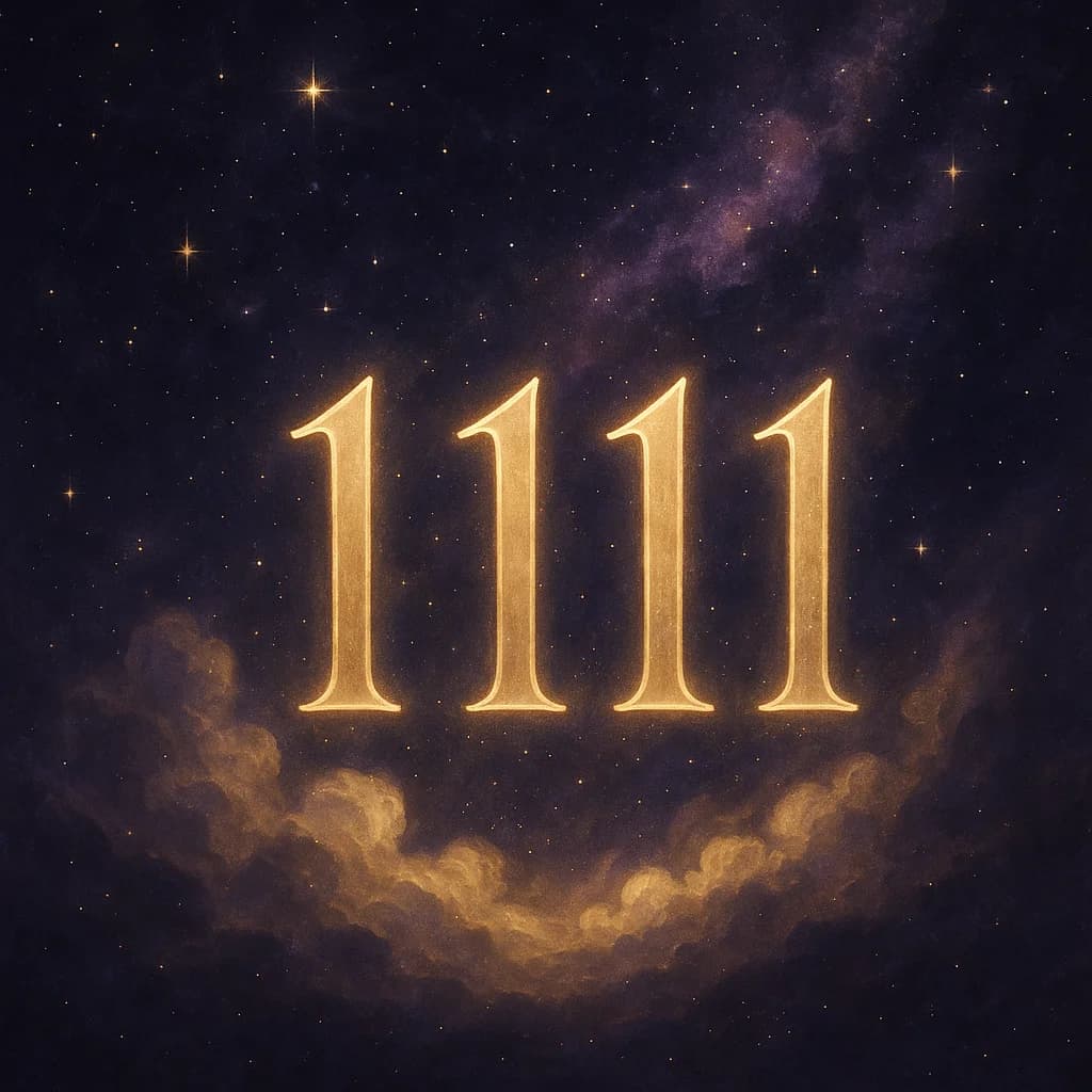 Número angelical 1111: significado, amor y manifestación