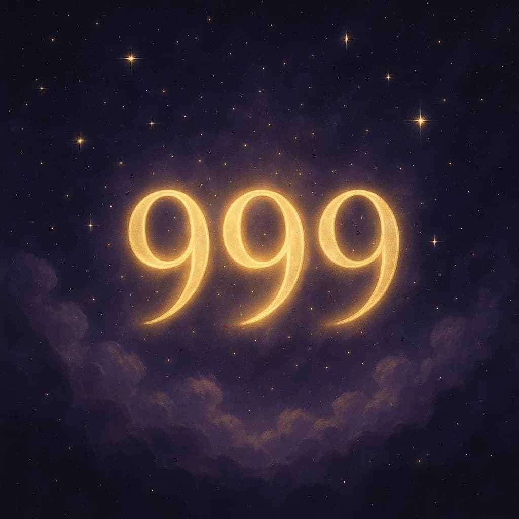 Angel Number 999: Meaning, Love & Endings