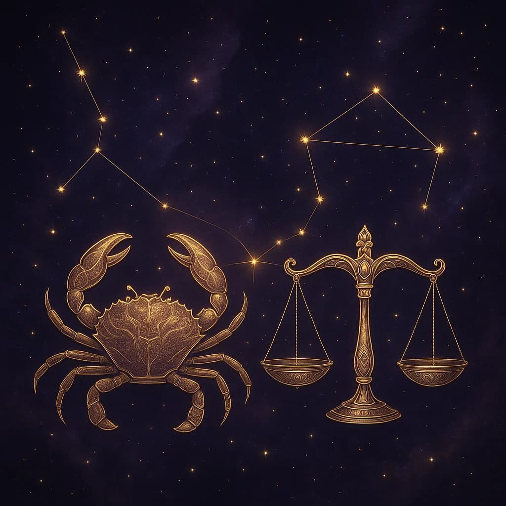Cancer and Libra Compatibility: Love, Sex & Real Talk About This water-sign-air-sign Pairing