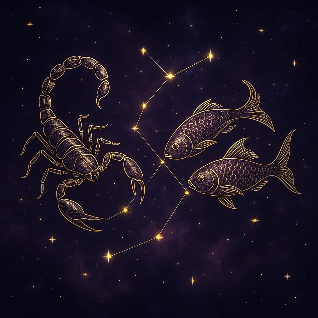Scorpio and Pisces Compatibility: Love, Sex & a water sign Match That Goes the Distance