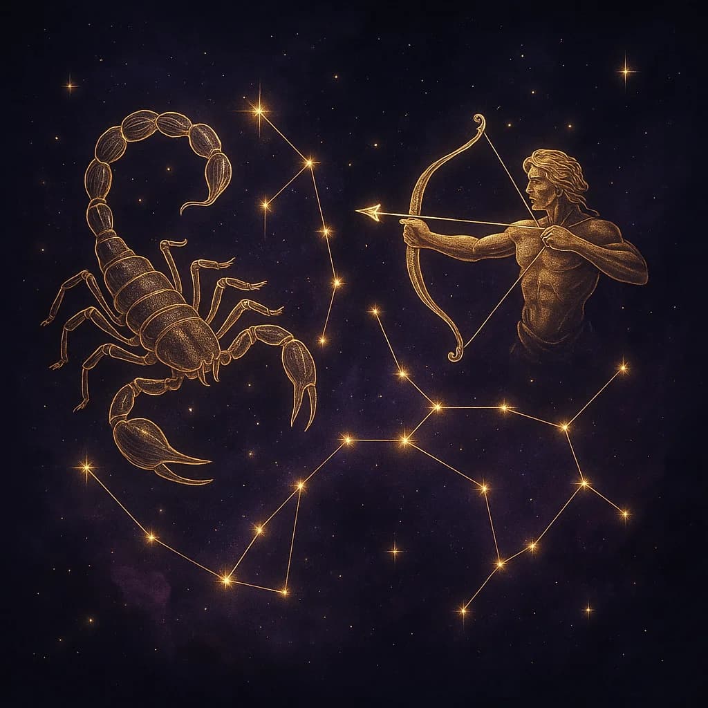 Scorpio and Sagittarius Compatibility: Love, Sex & Real Talk About This water-sign-fire-sign Pairing