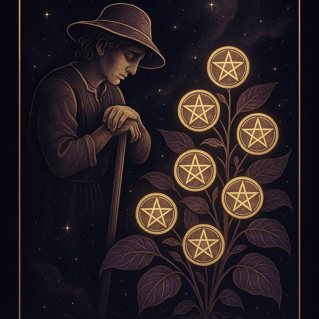 Sept de Pentacles