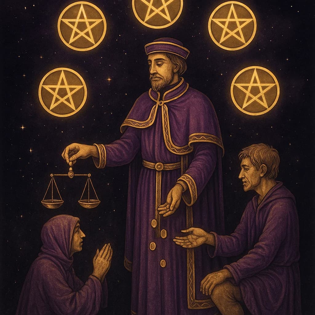 Six de Pentacles