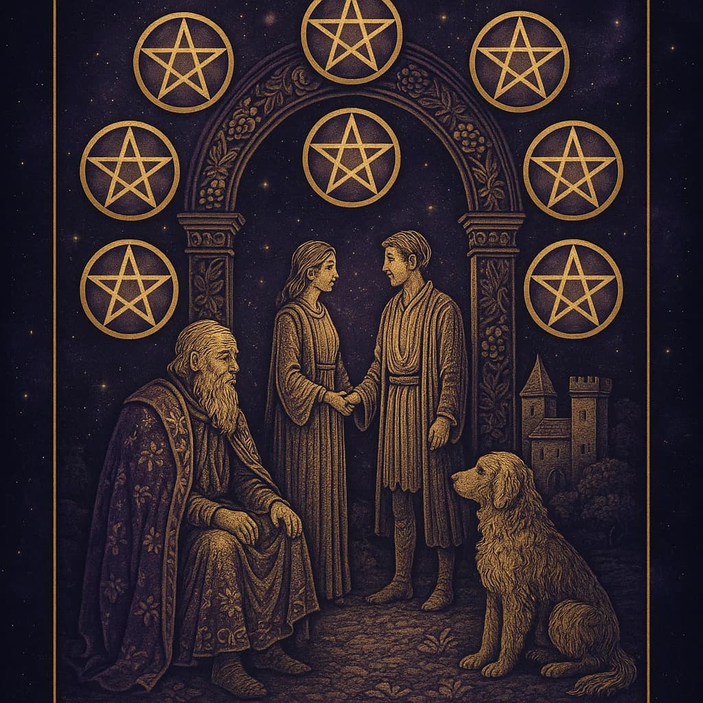 Dix de Pentacles
