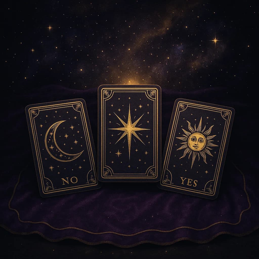 Yes or No Tarot Spread: Single-Card Verdict