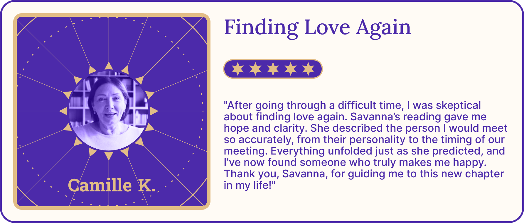 Client testimonial 3