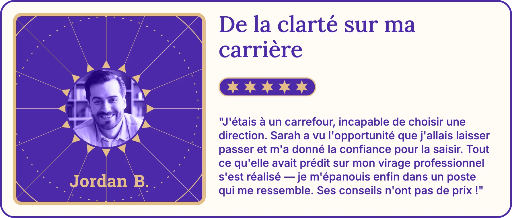 Cliente satisfaite d'AstroNow 1 après une consultation de voyance