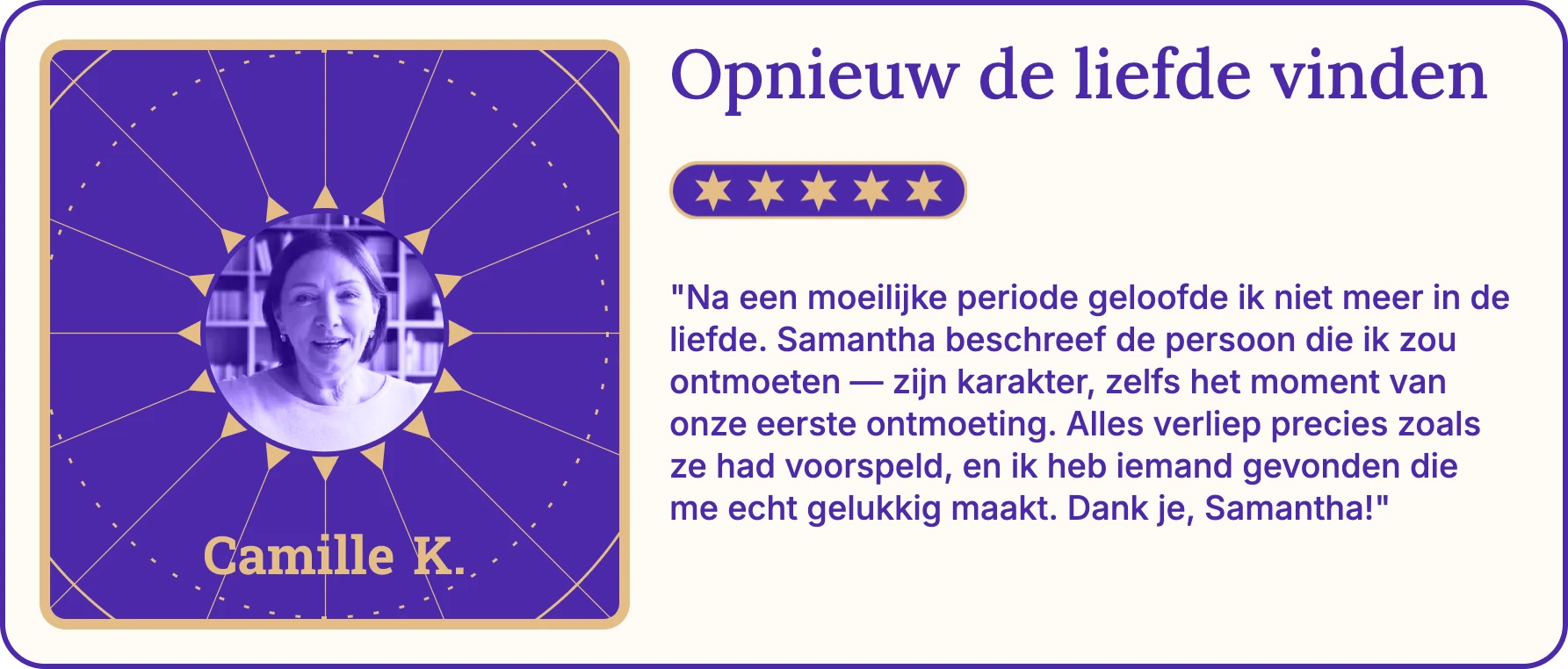 Tevreden AstroNow-cliënt 3 na een paranormale consultatie