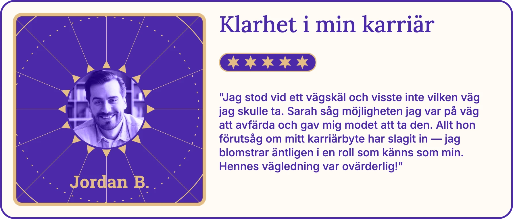 Nöjd AstroNow-klient 1 efter en spådomskonsultation